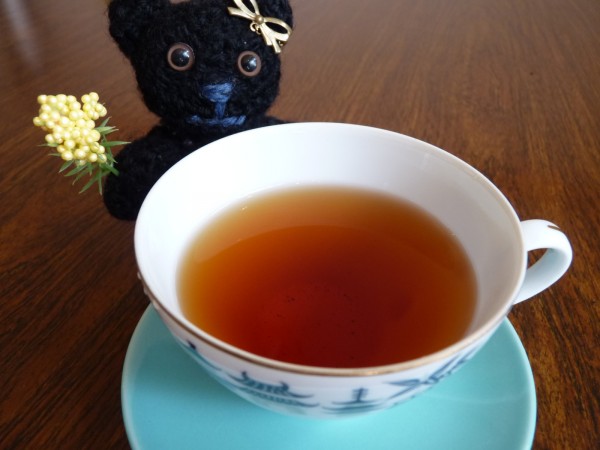 ベジランチのセット紅茶はイラム茶です♪
