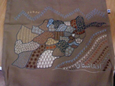 アフガニスタンの刺繍 土地の様子