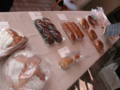 スワンマーケット2018・1月 自家製酵母パンShiroさんのパンたち