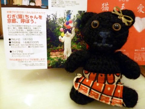 2016年の「むぎ（猫）ちゃん、京都呼ぼう！」から2年