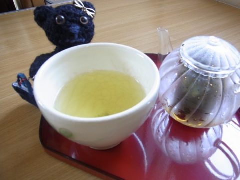 桜葉の煎茶